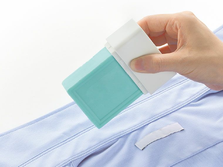 手を汚さず使用できます