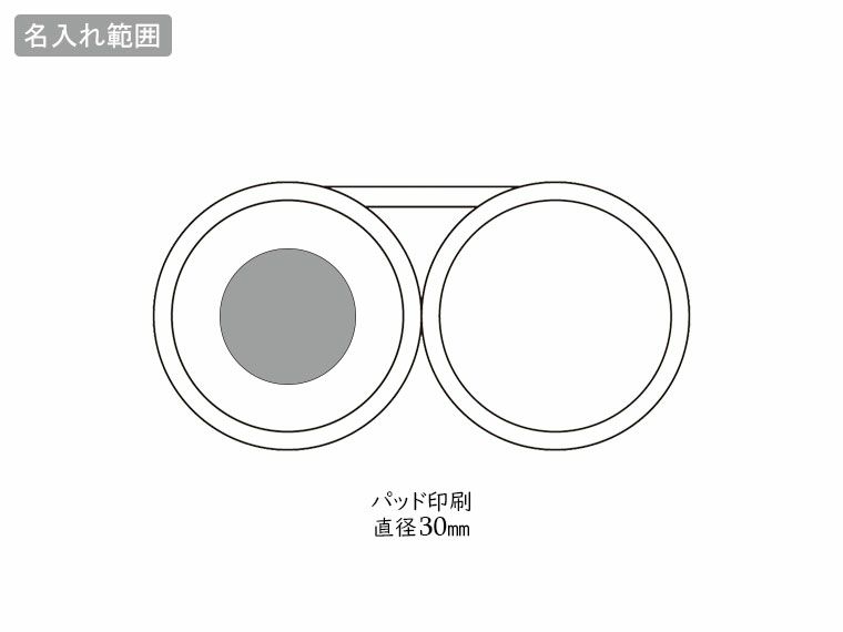 巻き取り式ファン リトラの名入れ範囲