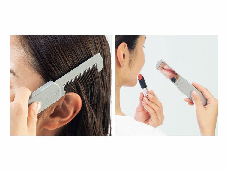 ヘア＆メイクチェックがスムーズに