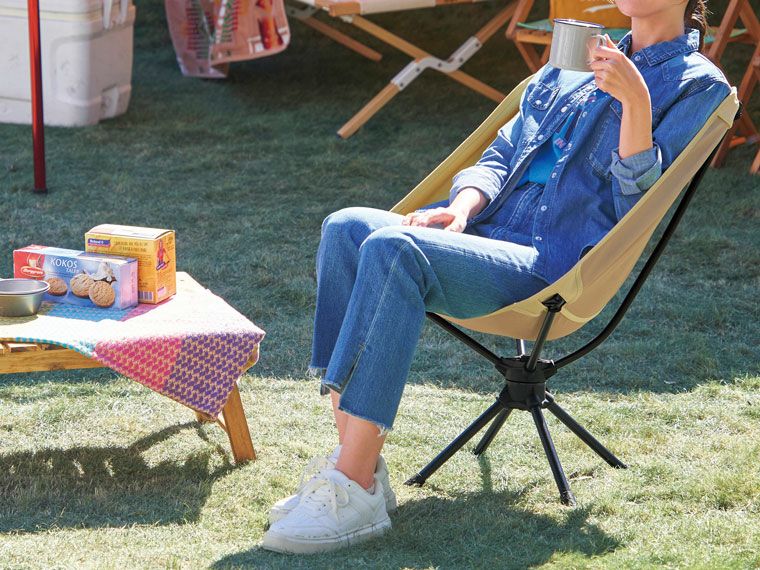 アウトドアで使用