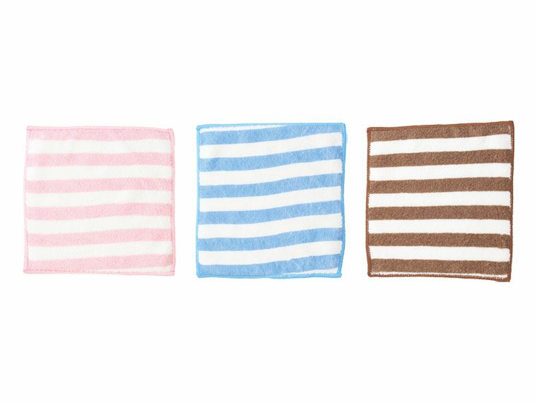 ミニタオルを広げた時