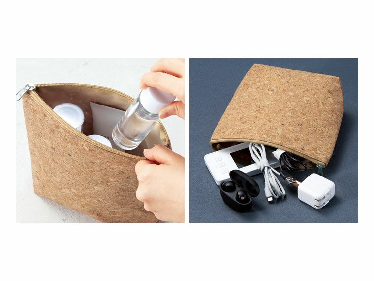 収納力抜群の大きめサイズ