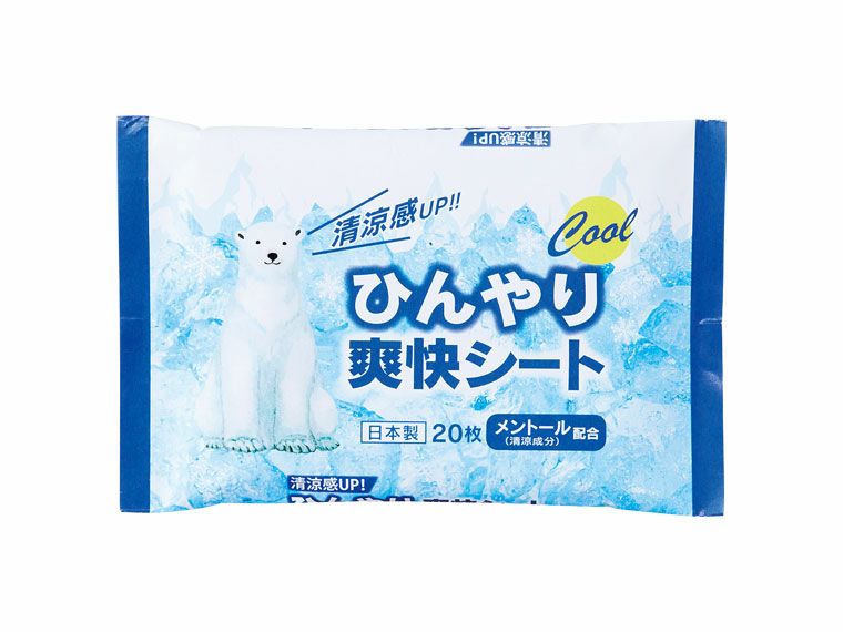 ひんやり爽快シート２０枚入