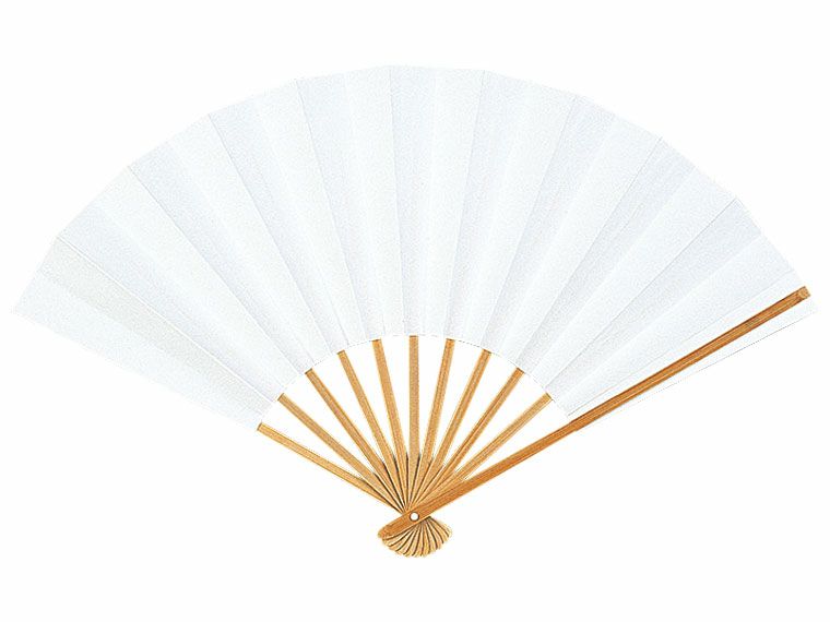 イベント扇子　白扇（大）