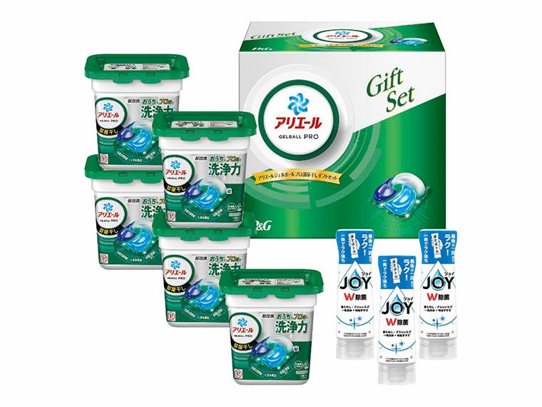 P&G　アリエールジェルボール部屋干しギフトセット PGJH-50E