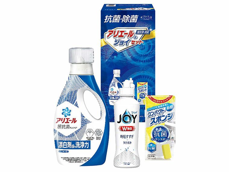 ギフト工房　抗菌除菌・アリエール＆ジョイセット SAJ-15V