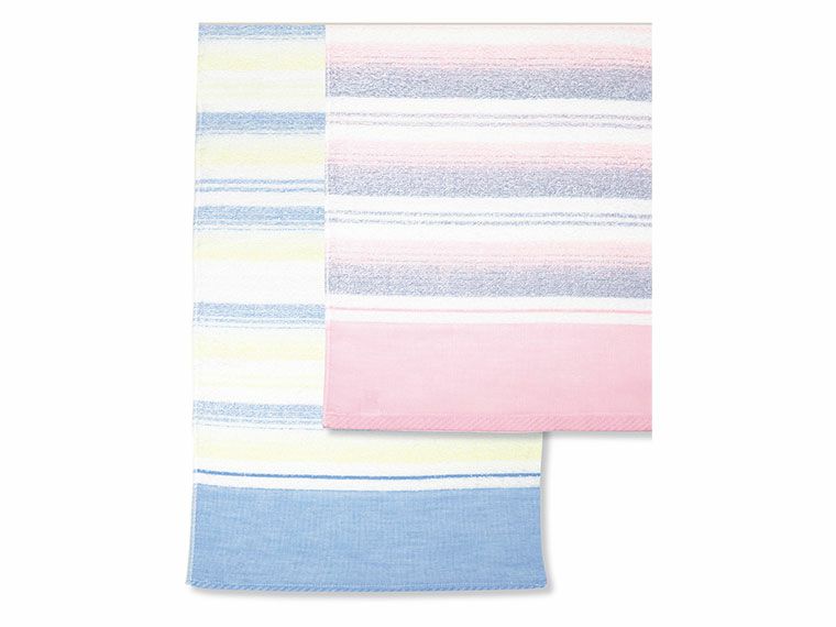 ビジネスタオル　ハニーボーダー 220匁