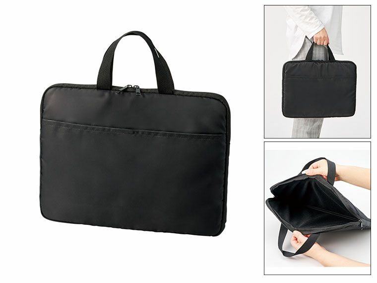 ベーシックPCバッグ　ブラック