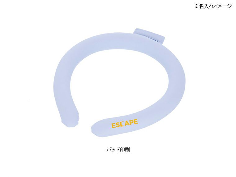 カラーアイスネックリング　ライト名入れイメージ