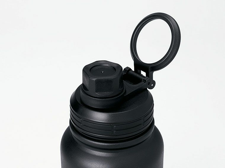 持ち運びに便利なリング付