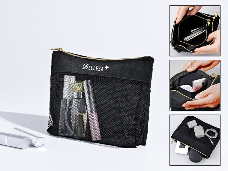 整理がしやすい4in1ポーチ