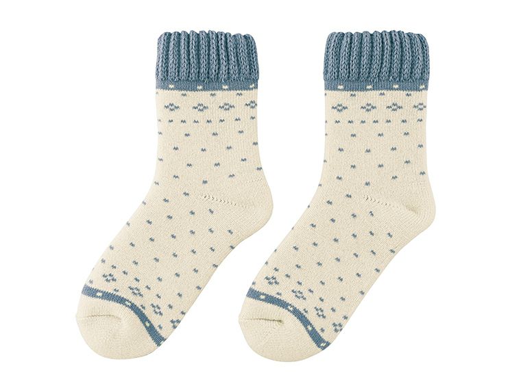 スノードット 裏起毛あったかソックス商品画像