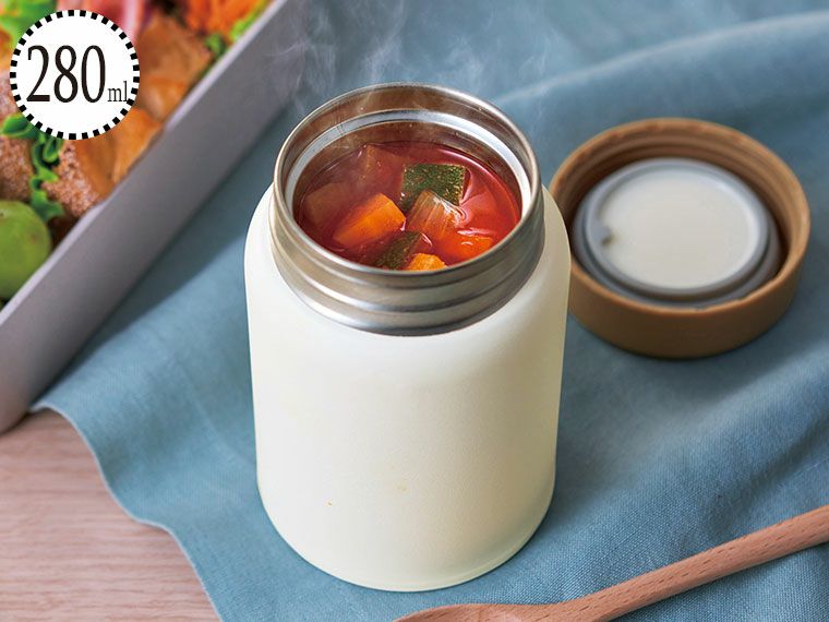 真空ステンレススープポット２８０ｍｌ