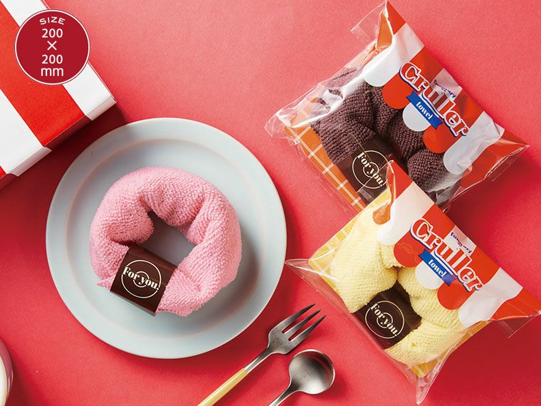 ふんわりクルーラータオル