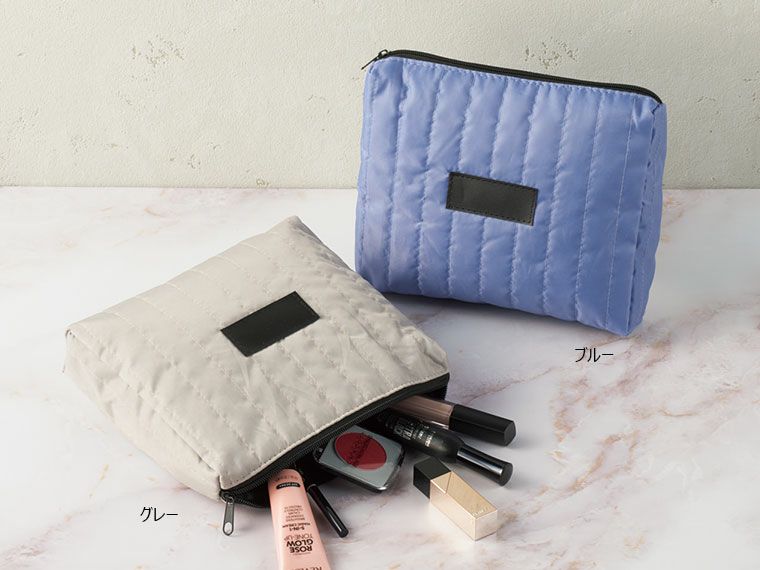 タテキルト スクエアポーチ