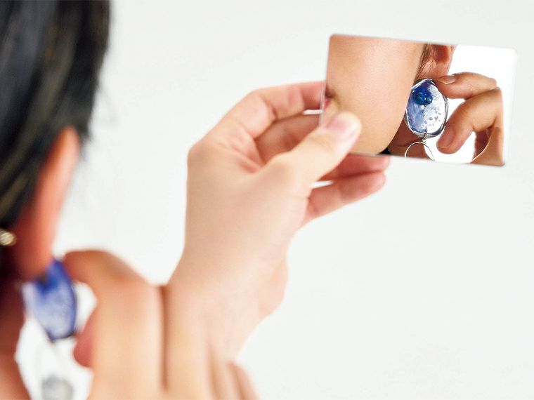 SCM-60 燕熟の技 ステンレスカードミラー使用イメージ