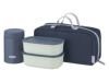 サーモス(THERMOS)JEH-800真空断熱スープランチセット200mlグレーネイビー