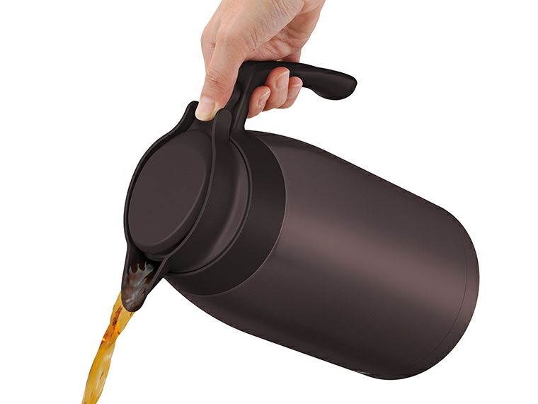 サーモス(THERMOS)TTG-2000ステンレスポット2000ml使用イメージ