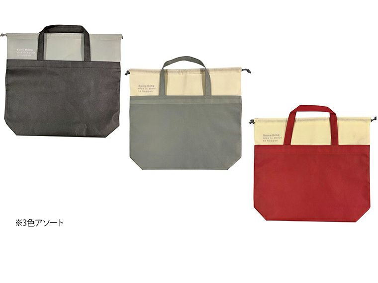 巾着タイプの不織布バッグⅡ