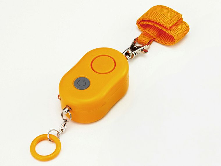 ライト付防犯ブザー（防滴タイプ）