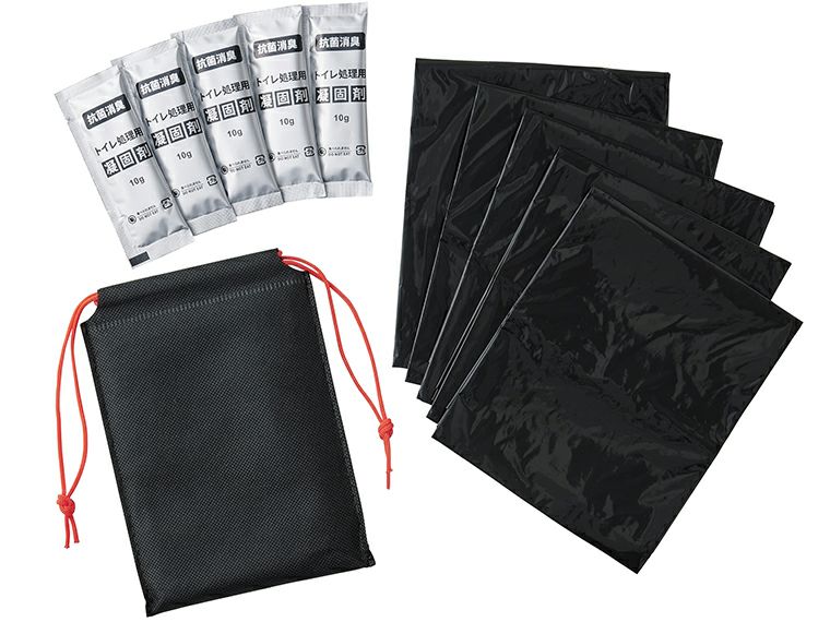 携帯トイレ5個セット