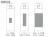 ワンタッチマグボトル(450ml)名入れ範囲
