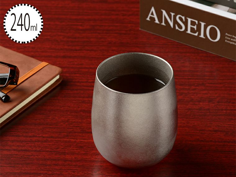 チタン二重カップ 240ml