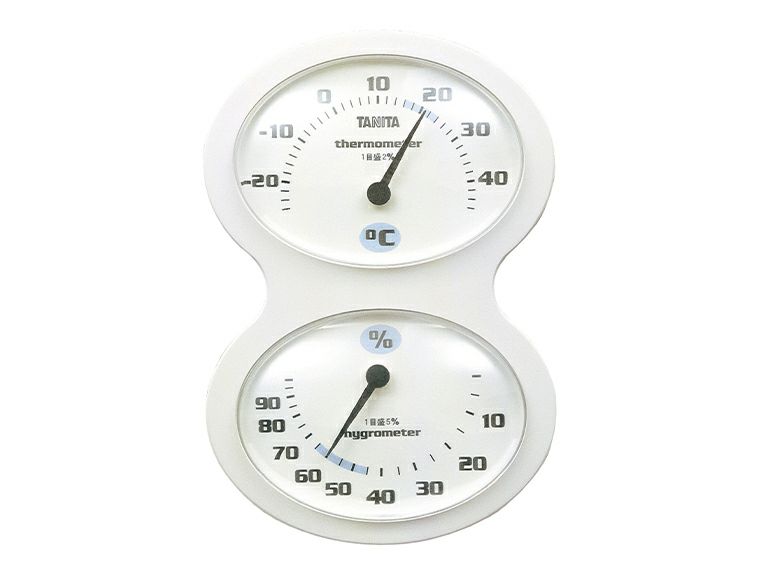 タニタ　温湿度計　TT-509ホワイト