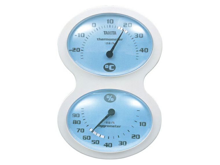 タニタ　温湿度計　TT-509ブルー
