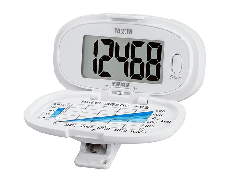 タニタ　歩数計　PD-645ホワイト