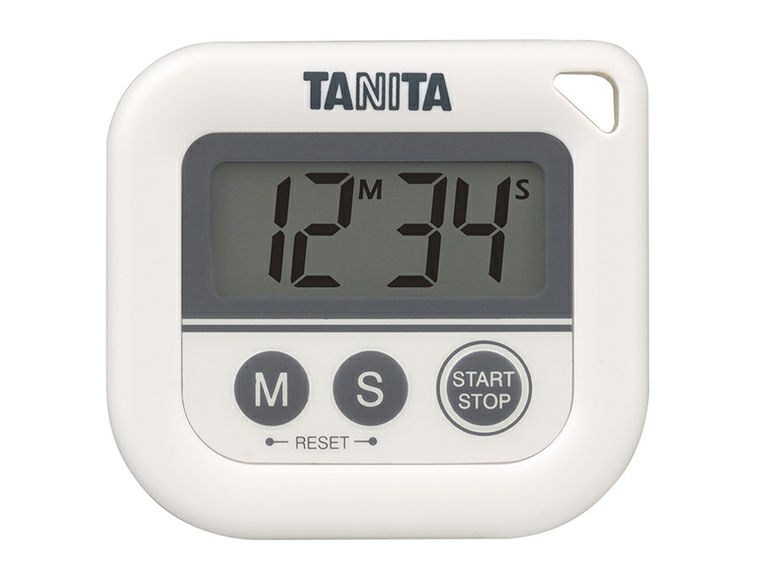 タニタ　丸洗いタイマー100分計　TD-376N表面