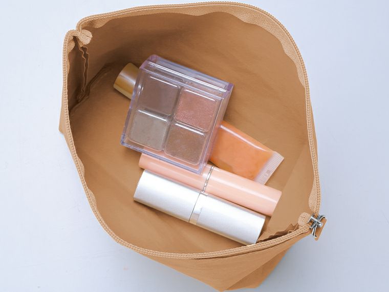 イークラフト・ウォッシャブルペーパーポーチ使用イメージ