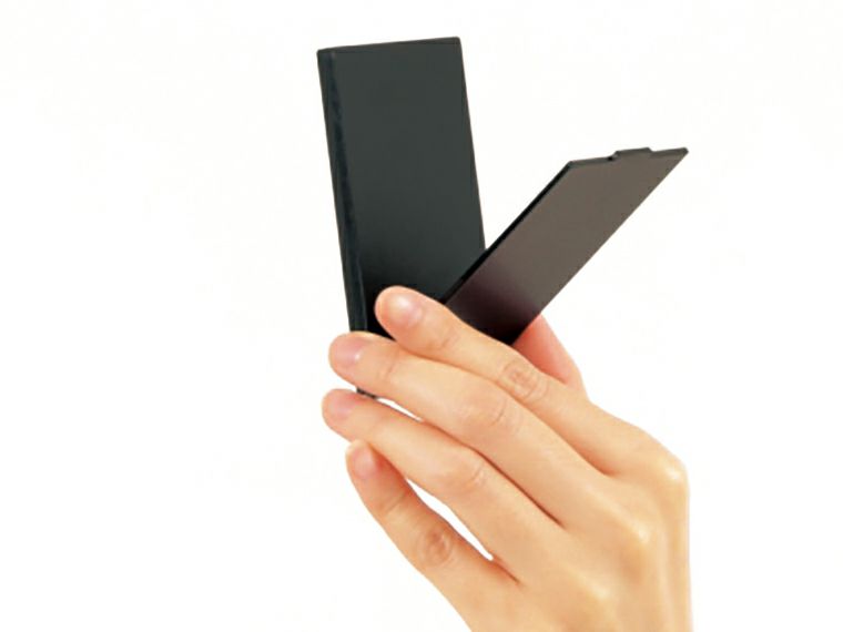 ハンディコンパクトミラー使用イメージ