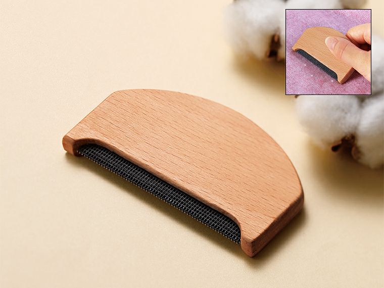 ウッド毛玉クリーナー