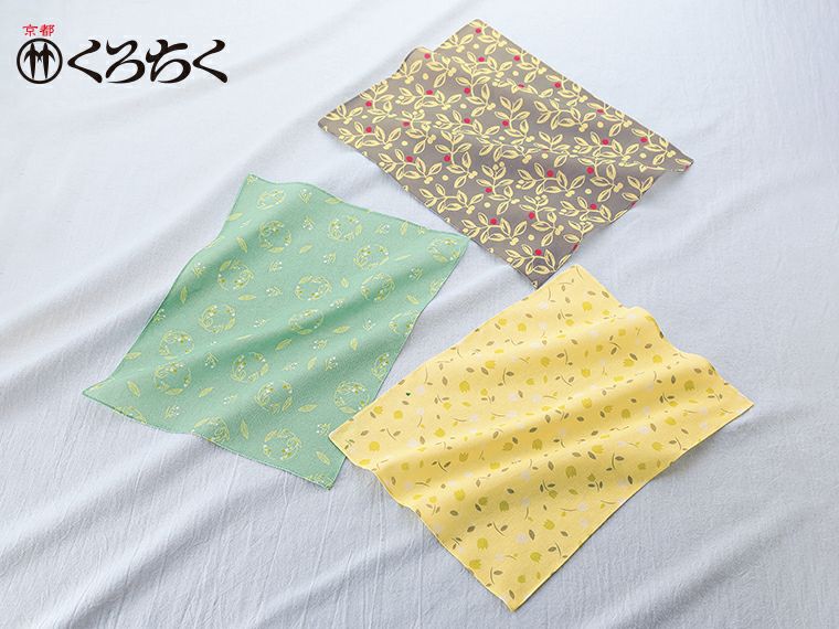 京都くろちく・手ぬぐいはんかち