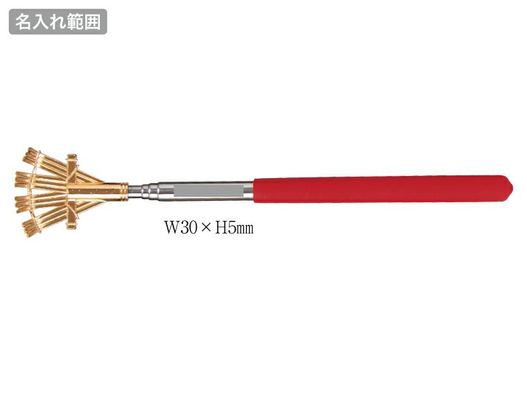 金色の孫の手名入れ範囲