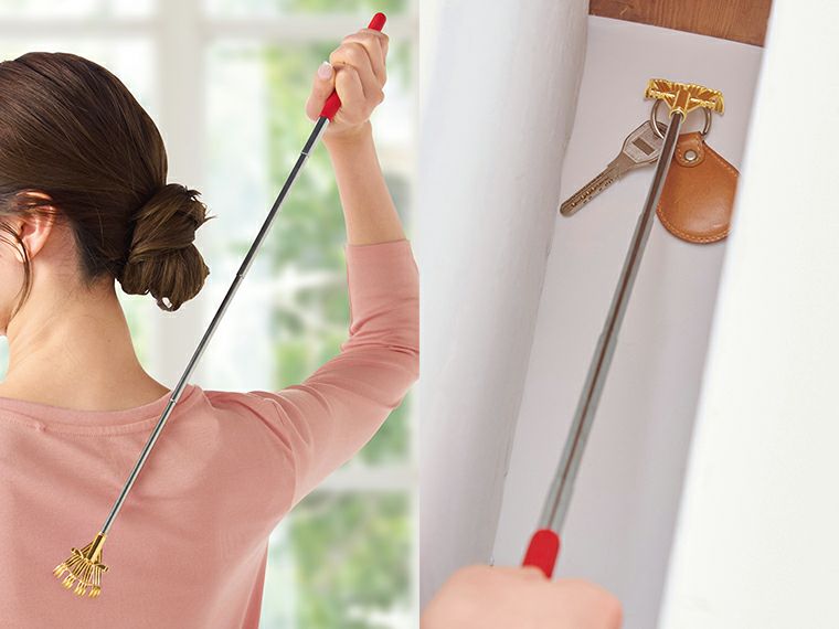 金色の孫の手使用イメージ