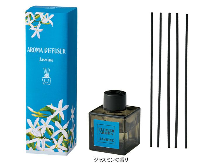 フラワーアロマディフューザー ジャスミンの香り