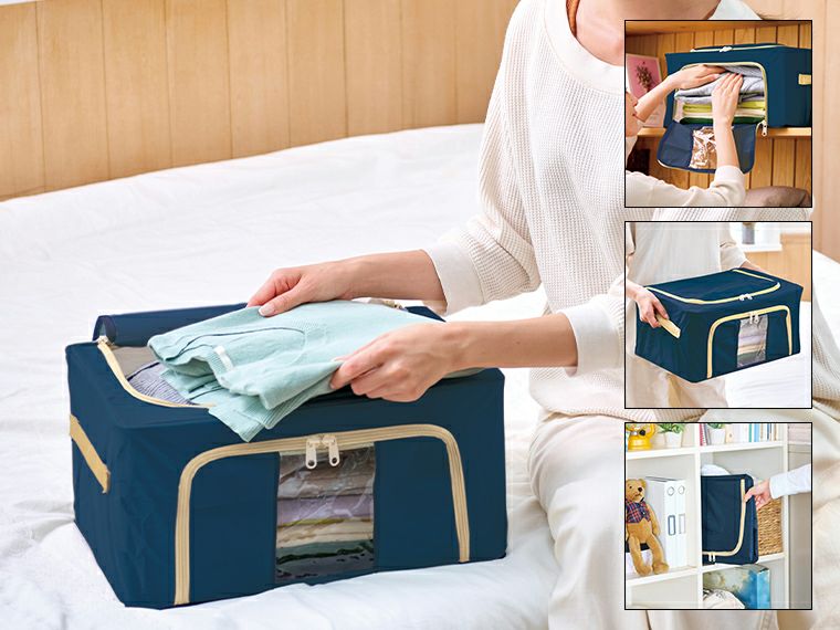 中身が見える収納ボックス