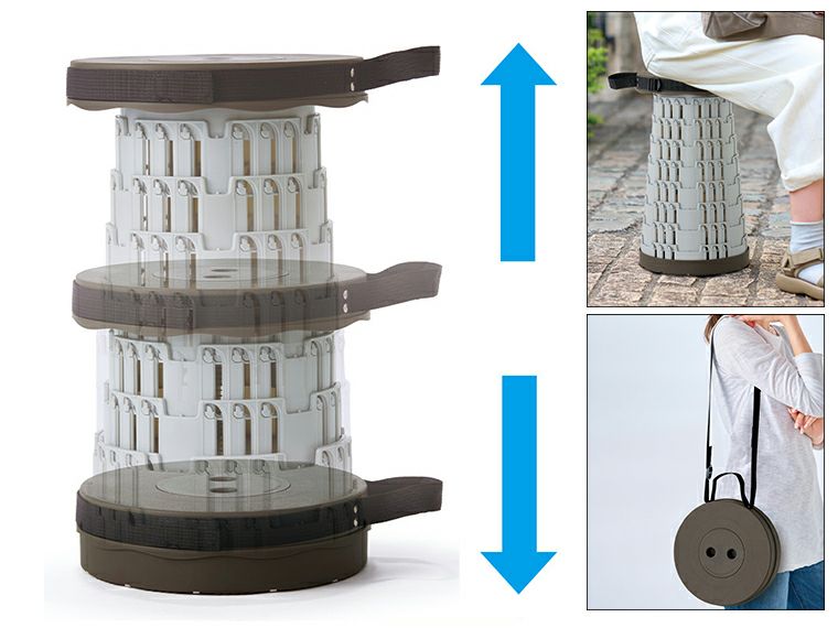 伸縮式スツール