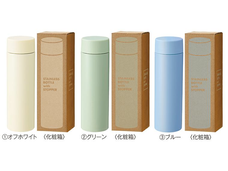 ストッパー付き真空ステンレスボトル230ml商品画像