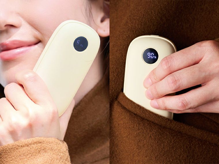 充電式カイロ使用イメージ