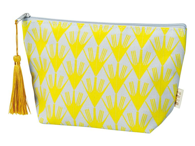 伊砂文様 タッセルポーチ 穂