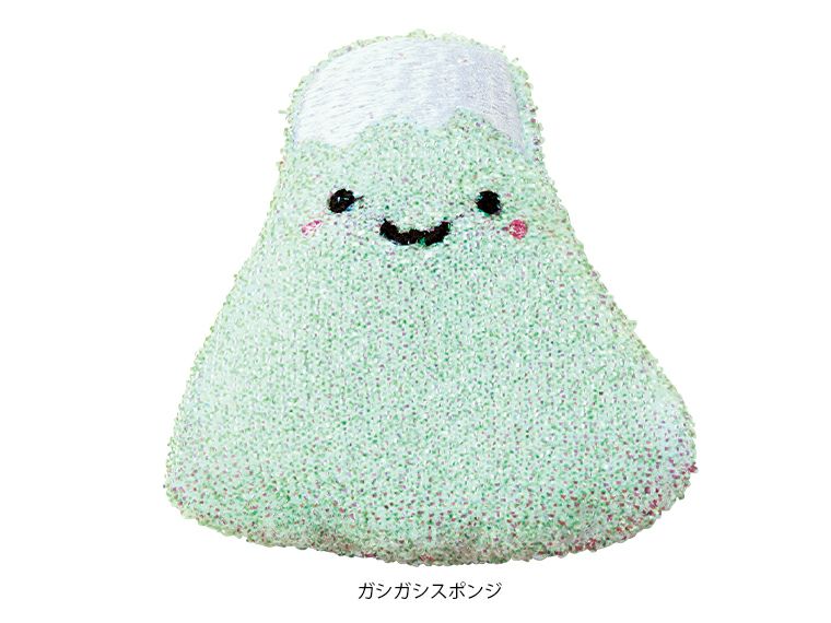 使い分け！縁起物スポンジ3種セット ガシガシスポンジ