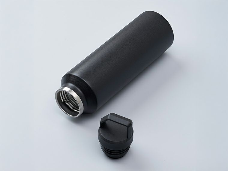 Zalattoサーモハンドルスリムボトル　ver.2のキャップを外した画像