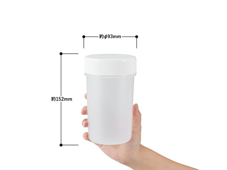 目盛り付シンプルシェイカーボトルのサイズ