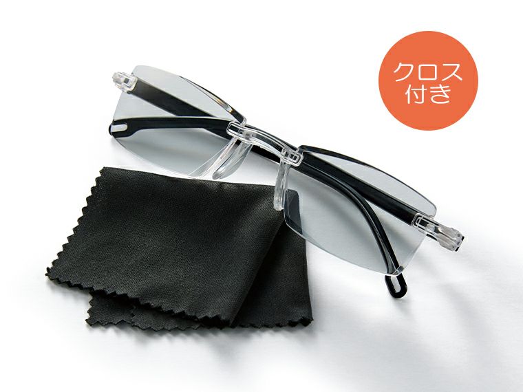 メガネ型ルーペ