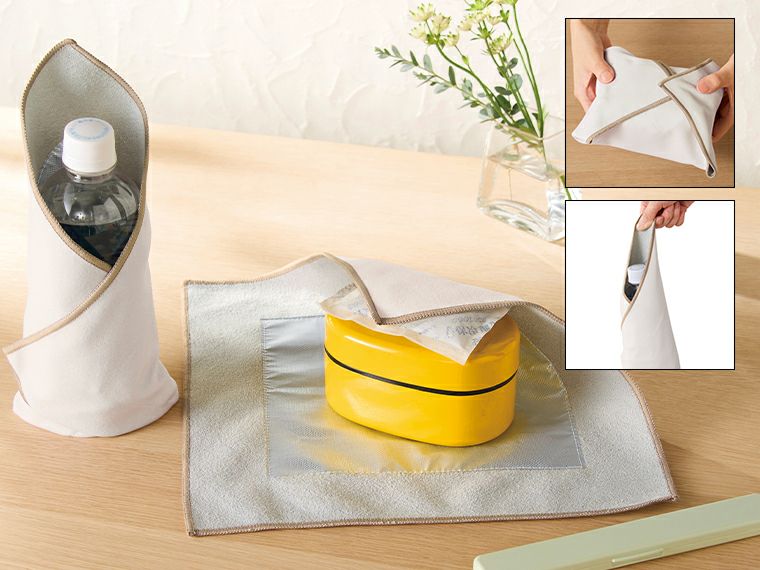 ピタッと巻ける保冷クロス