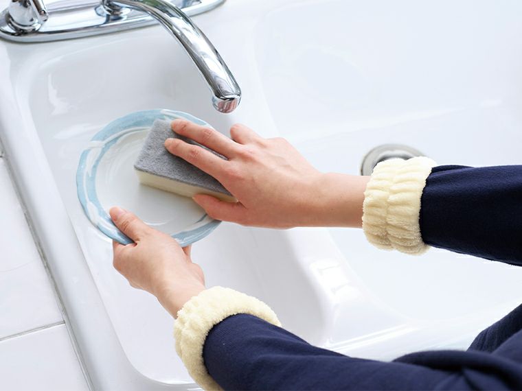 アニマル吸水アームバンドの使用イメージ