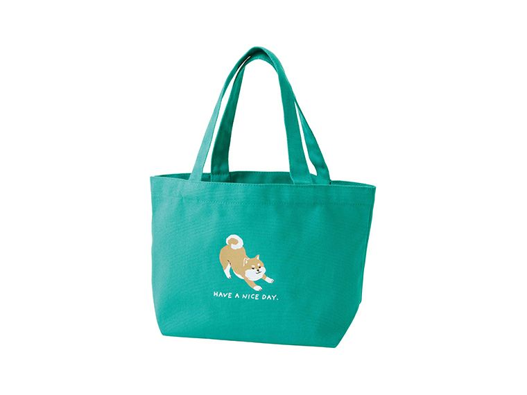 ドッグ・デイ　おでかけバッグの本体カラーグリーン